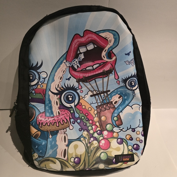 Urban Junk Graphic Backpack - Picture 8 of 8